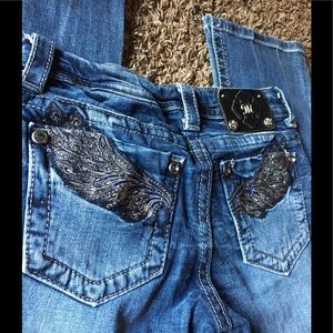 Miss Me Jeans w Wings